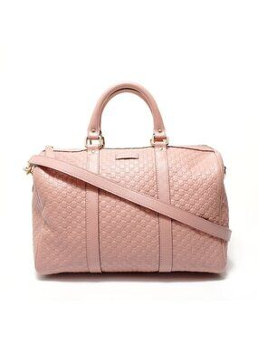 Gucci Boston Bag Guccissima Micro GG Mini